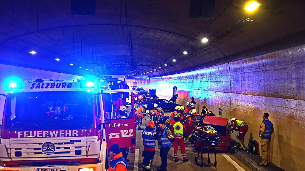 Übung Lieferinger Tunnel