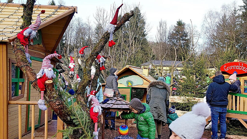 Tag der Krampusse in Hellbrunn