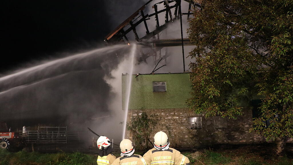 Großbrand Pfongau