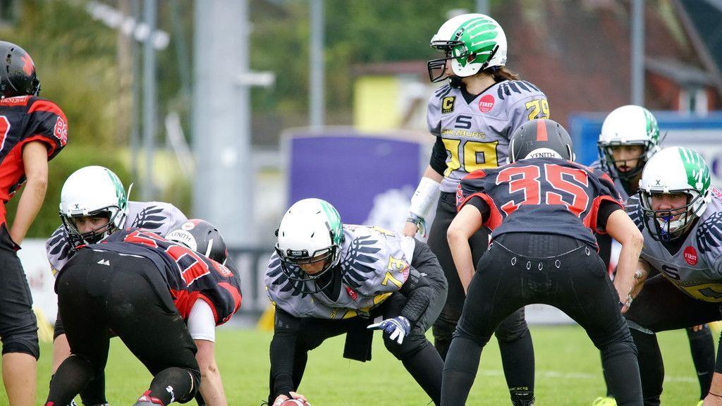 AFL: Salzburg Ducks vs. Schwaz Hammers 32:6