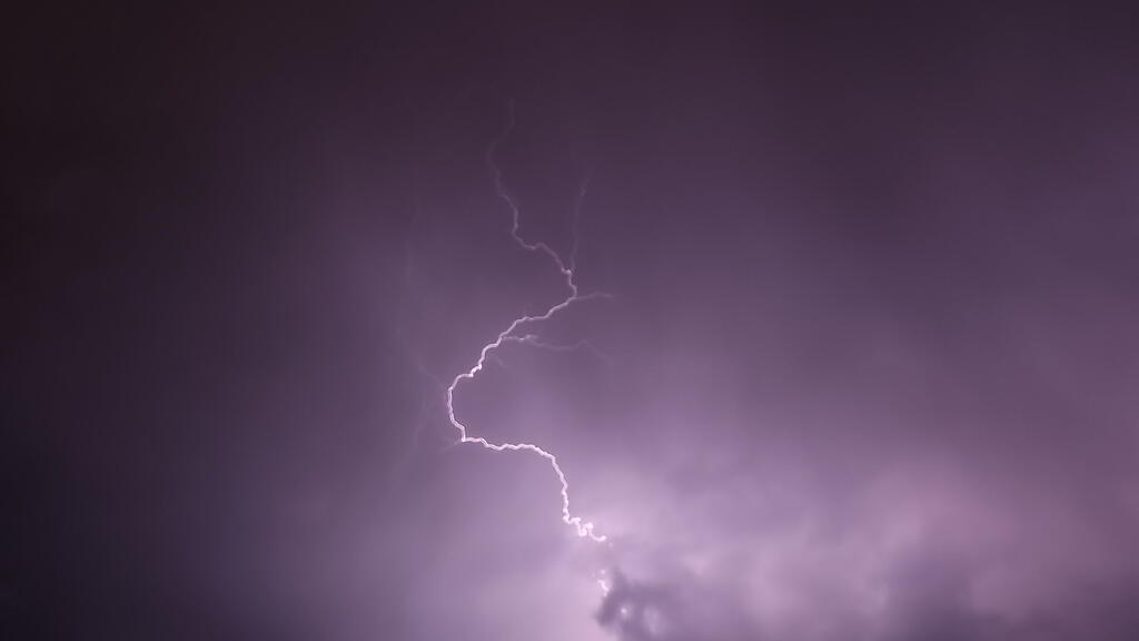 Unwetterzelle Salzburg Blitze