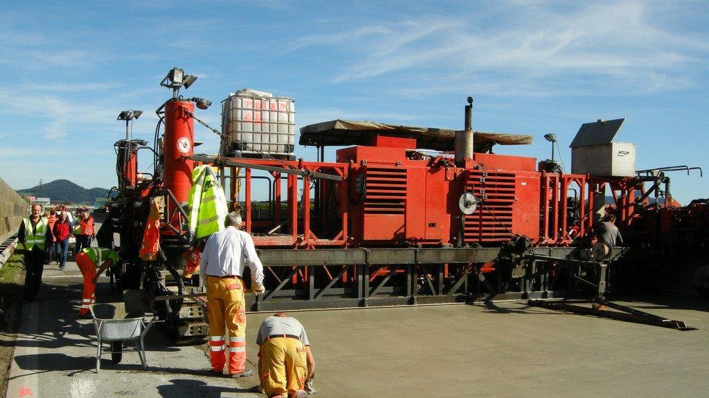 Arbeiten auf der A1