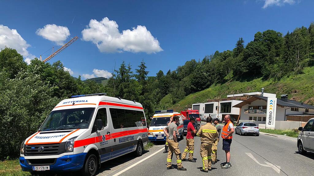 Leiche in der Saalach