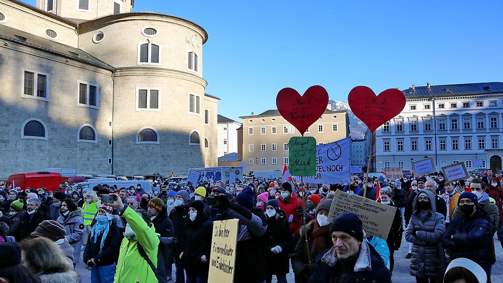 MFG-Kundgebung in Salzburg