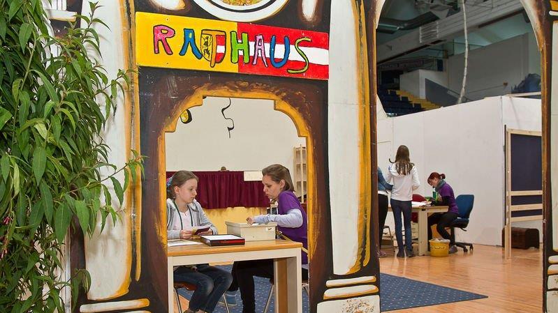 Die Kinderstadt am Mittwoch
