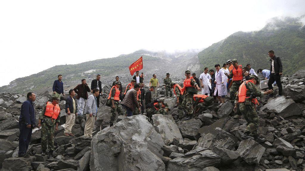 Erdrutsch in China I