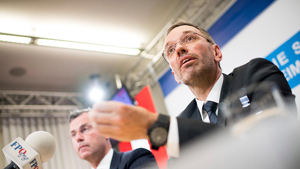 Herbert Kickl Norbert Hofer