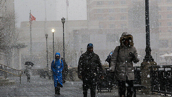 Vierter Schneesturm in USA binnen drei Wochen