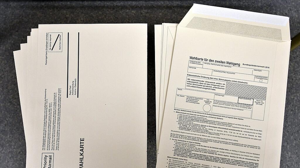 Noch bis Mittwoch können Wahlkarten beantragt werden.