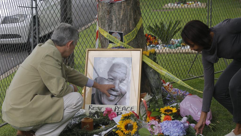 Welt trauert um Nelson Mandela