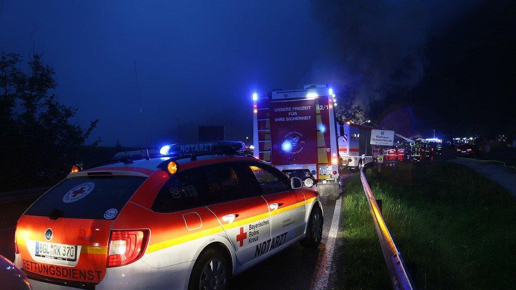 Großbrand in Schneizlreuth fordert sechs Tote