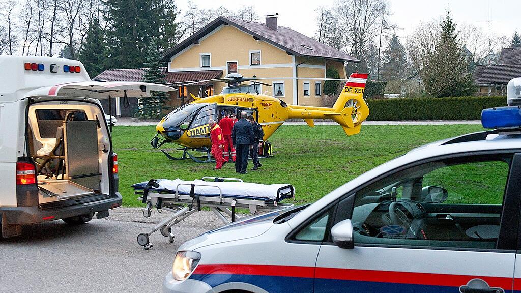Die 5-Jährige wurde ins Spital geflogen.