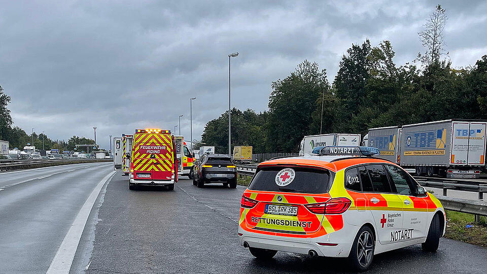 Unfall Grenzübergang Walserberg