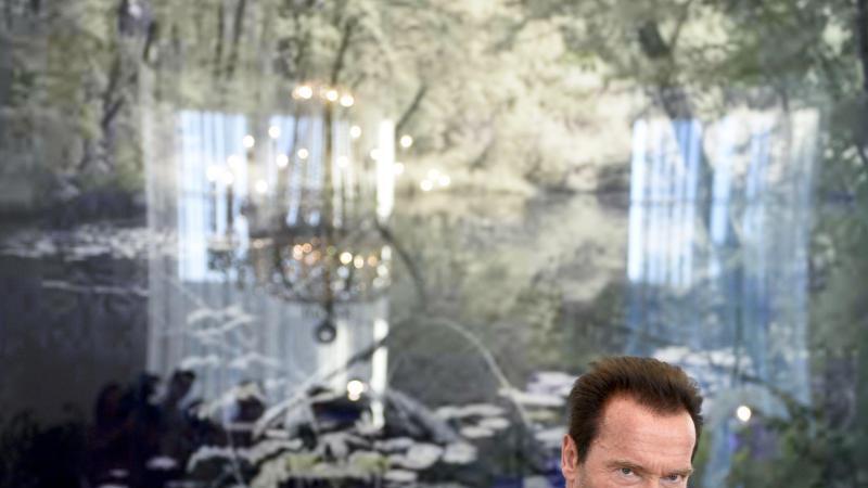 Faymann empfing Arnold Schwarzenegger im Kanzleramt