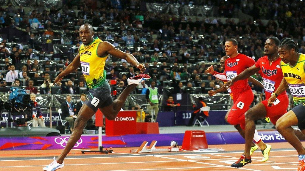 Usain Bolt in 9,63 Sekunden erneut 100-m-Olympiasieger