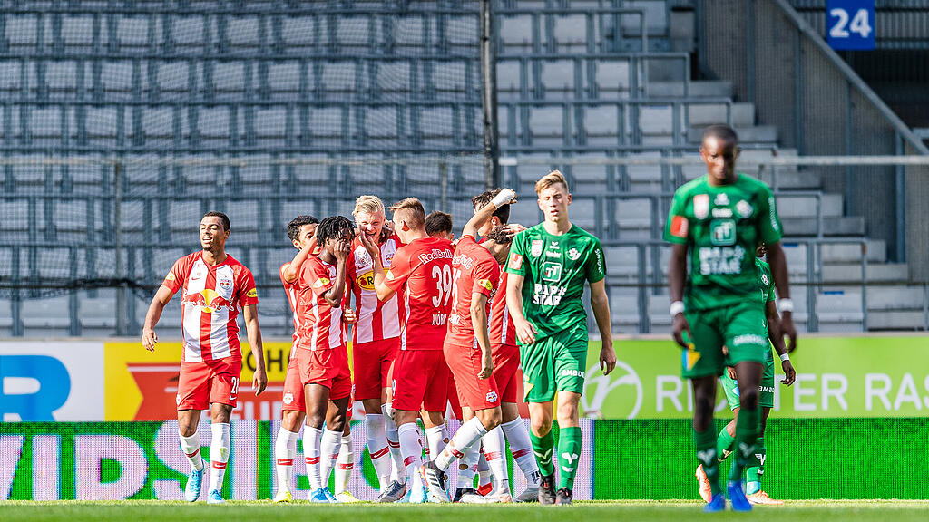 Bundesliga: Wattens Tirol gegen Red Bull Salzburg