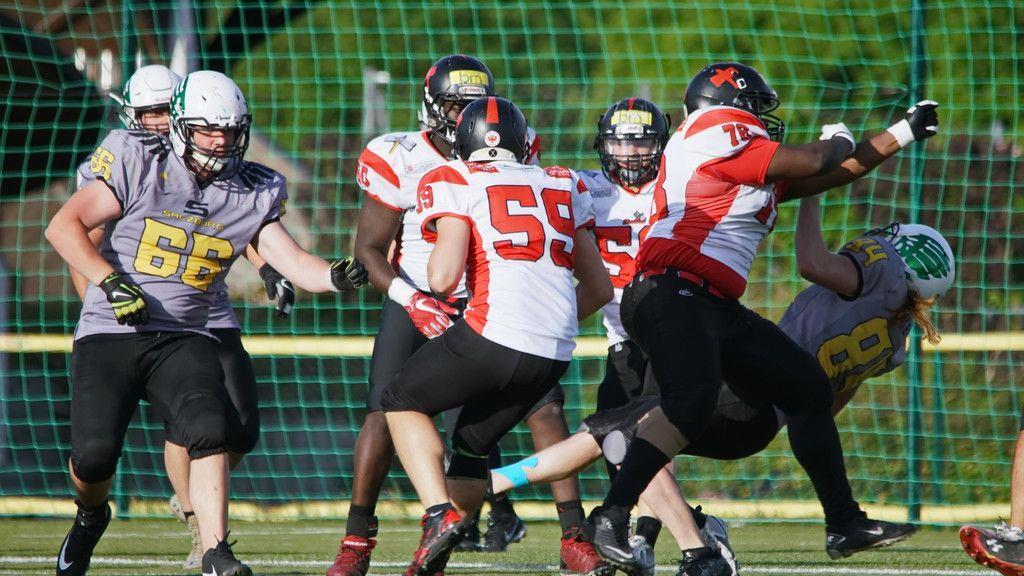 Salzburg Ducks vs. Schwaz Hammers 42:8