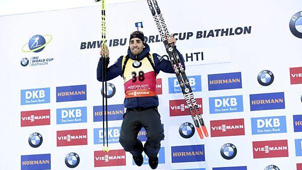 Jubelnder Martin Fourcade