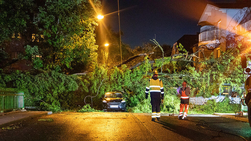 Unwetter Stadt Salzburg