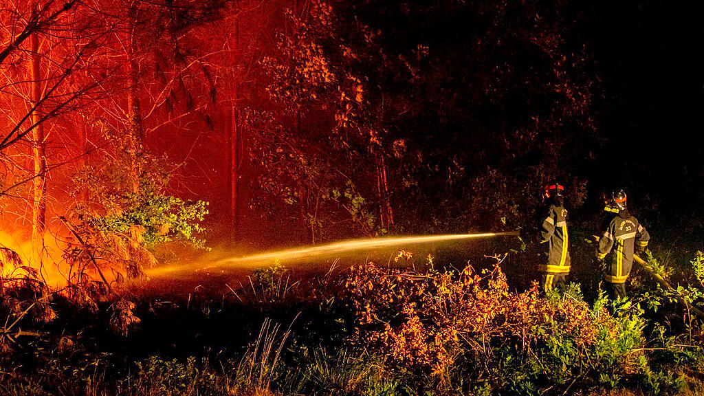 Waldbrand Hitze FRankreich