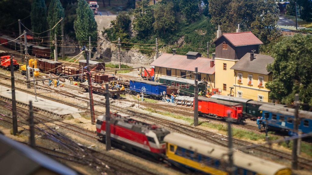 Traditionelle Modelleisenbahnausstellung in Salzburg-Parsch