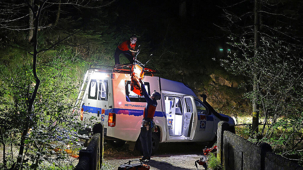 Absturz Speikschlucht
