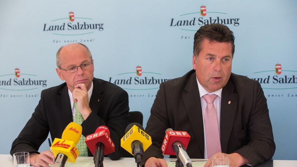 Bilder der Pressekonferenz