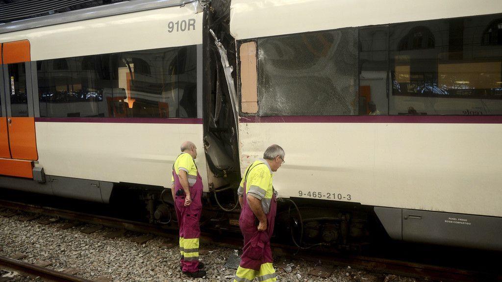 Verletzte bei Bahn-Unfall in Barcelona