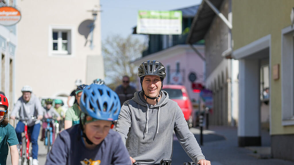 LeSe Fahrrad-Demo in Seekirchen