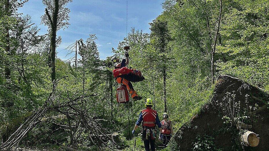 90-Jährige in Bad Reichenhall gerettet