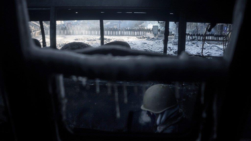 Machtkampf in der Ukraine: Proteste in Kiew