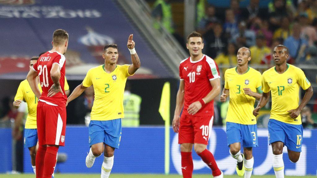 WM Serbien vs. Brasilien