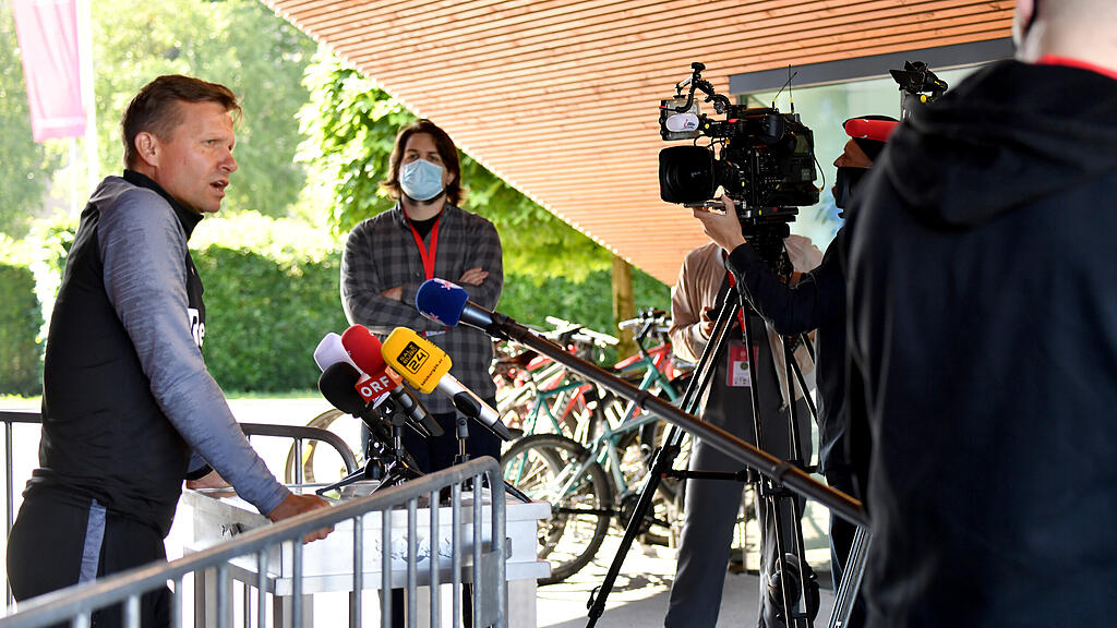 Jesse Marsch, Pressekonferenz