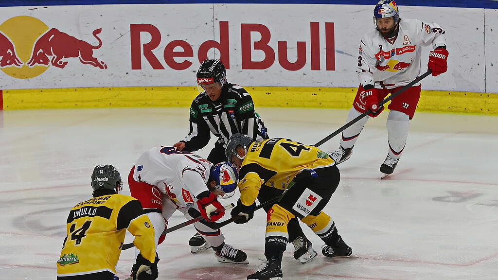 ICE Hockey League: Red Bull Salzburg gegen Pustertal