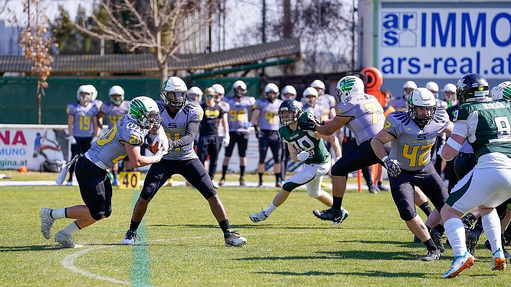 AFL-Auftakt: Salzburg Ducks vs. Danube Dragos Wien