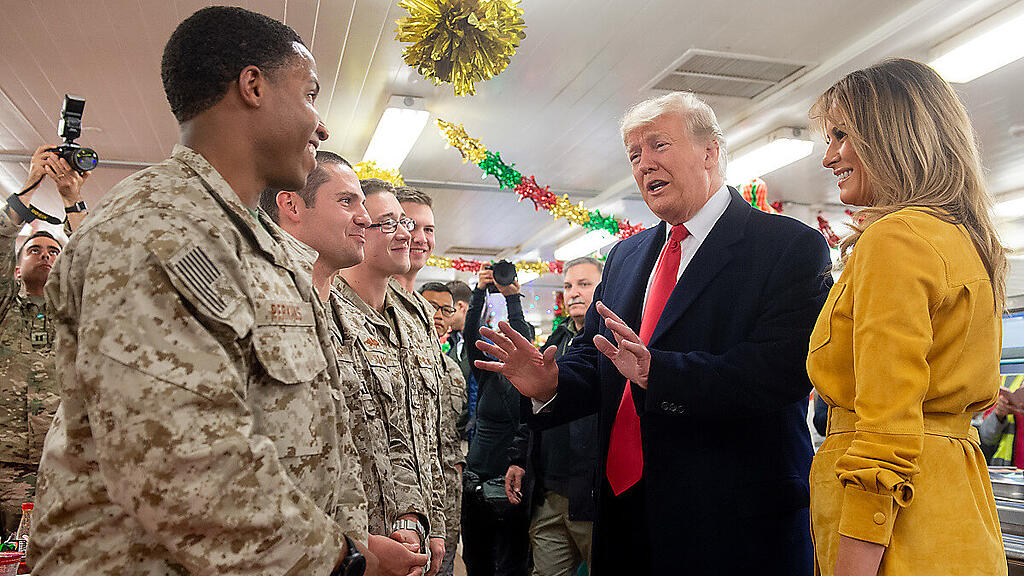 "Wir sind auf der ganzen Welt verteilt", sagte Trump