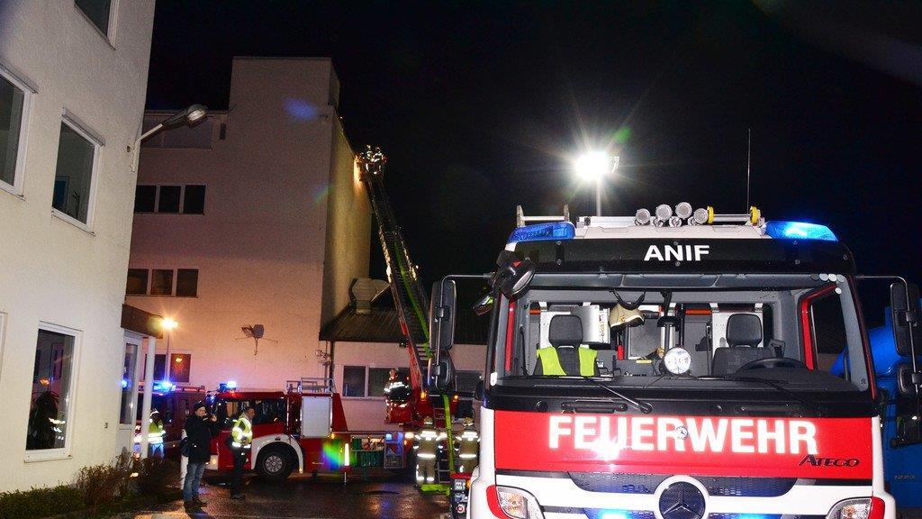 Brand bei Salzburg Schokolade in Grödig, I