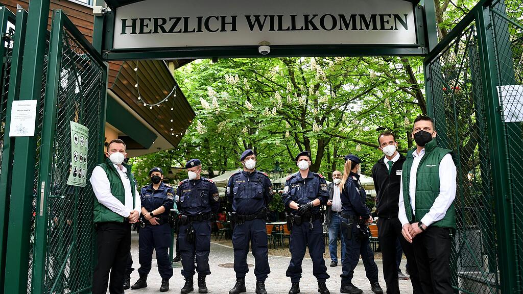 Corona-Öffnung mit Regierungsspitze