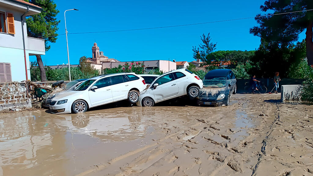 Überschwemmungen in Italien