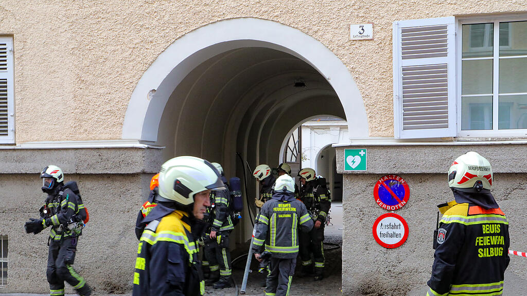 Kellerbrand Lessingstraße