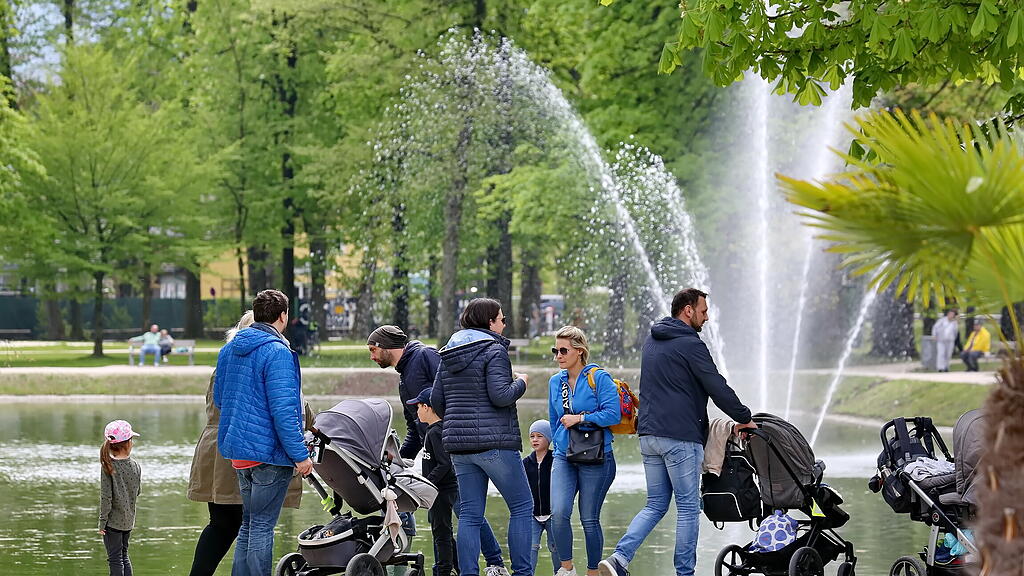 Volksgarten Eröffnung