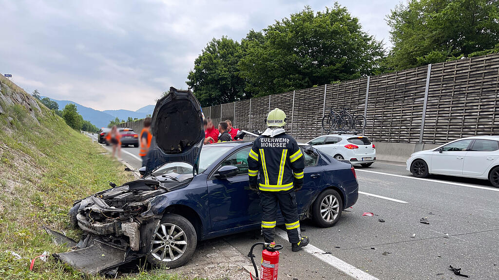 Pkw-Überschlag bei Mondsee