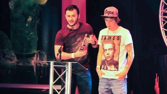 Auch die Trackshittaz räumten einen Austrian Dance Award ab.