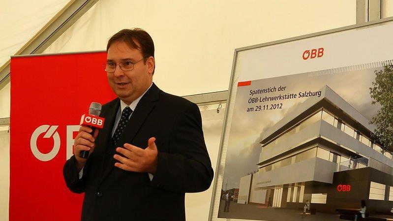 Spatenstich der neuen ÖBB-Lehrlingswerkstätte