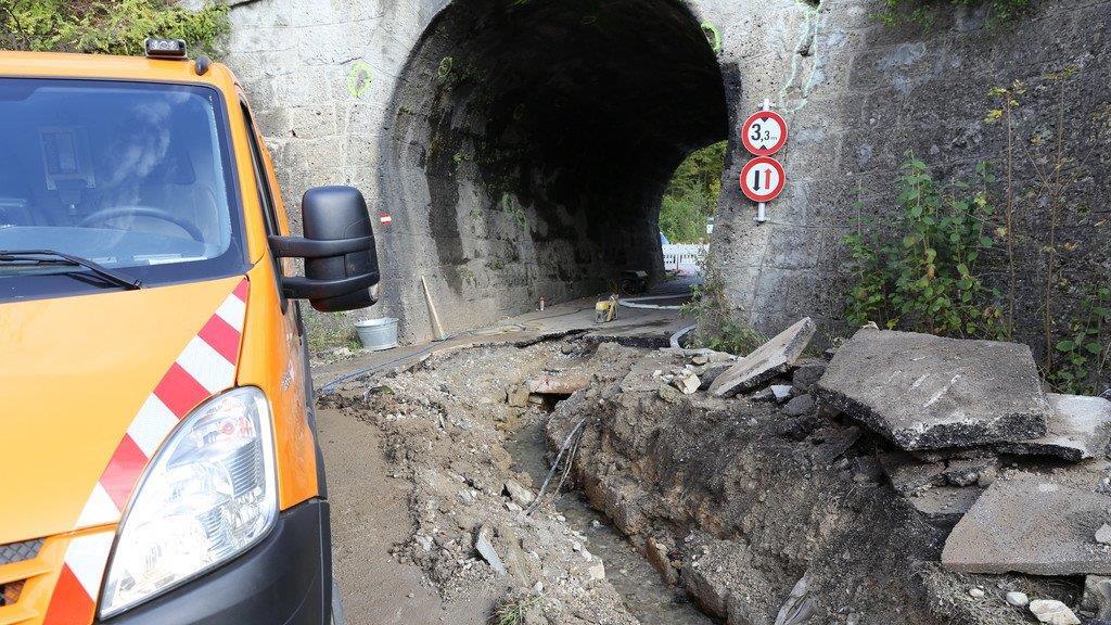 Söllheimer Straße bald wieder befahrbar II