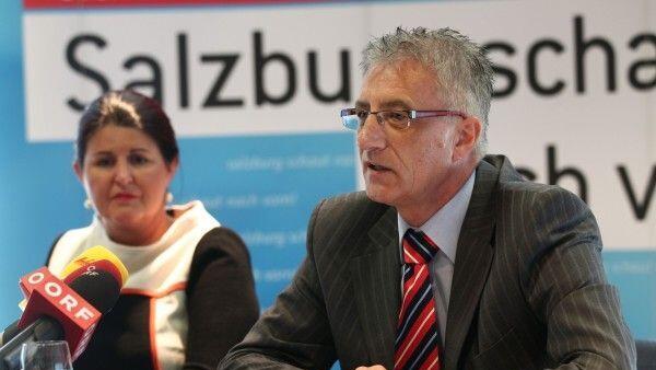 LHstv. Steidl (rechts im Bild) will vor allem die Präventionsarbeit in den Vordergrund rücken und als eines seiner zentralstes Anliegen die psychosoziale Versorgung im Land verbessern.