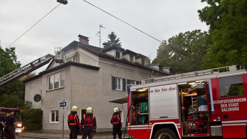 Wohnungsbrand in Plainstraße