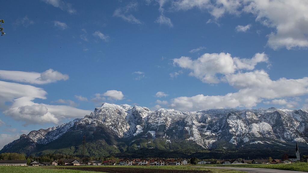 Es wird wolkig und wechselhaft in Salzburg.