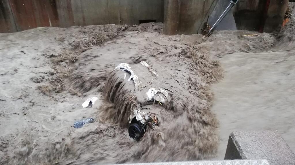 Unwettereinsatz Wasserrettung