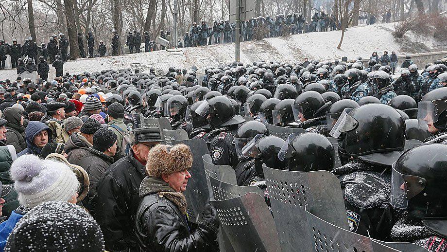 Die Proteste in der Ukraine spitzen sich weiter zu.